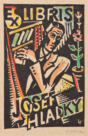 Fulla Ľudovít | Ex libris Josef Hladký