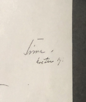 Šíma Josef - Námořník a dívka