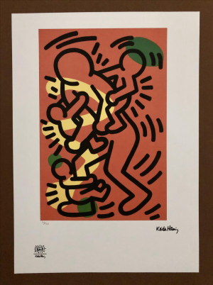 Keith Haring - In red