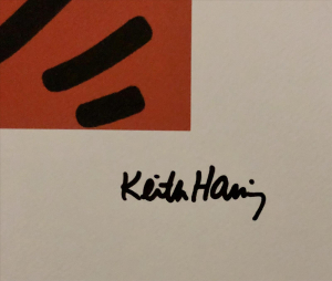 Keith Haring - In red