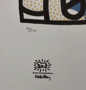 Keith Haring - In blue