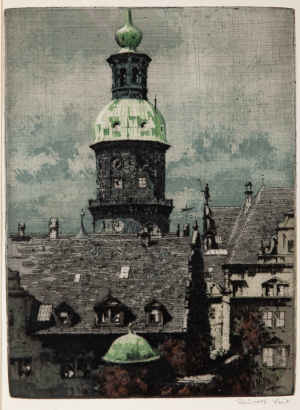 Veit Rudolf - Pohled na věž