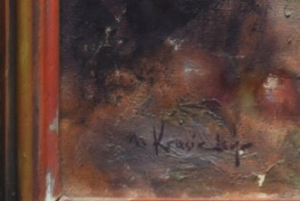 KRASICKÝ Marcel (1898-1968): V kuchyni.